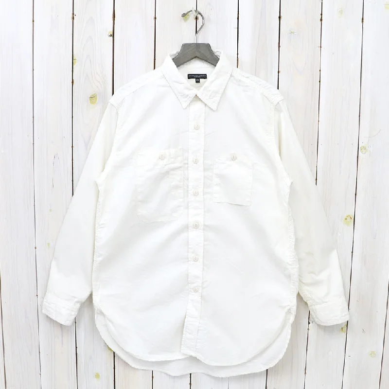 ENGINEERED GARMENTS『Work Shirt-Cotton Micro Sanded Twill』(Ivory) Tough Men's Military