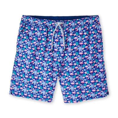 Peter Millar Tropical Flock Swim Trunk Masculine Men's Thick