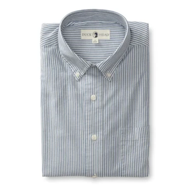 Duck Head Collins Stripe Oxford Shirt Sophisticated Men's French