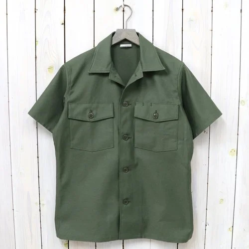 The REAL McCOY’S『COTTON SATEEN SHIRT S/S』 Laid