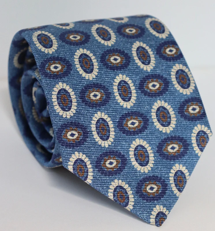 R. Hanauer Tie - Blue Boone Ovals Dapper Men's Bow