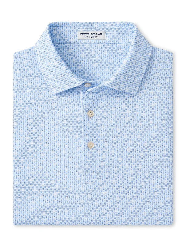 Peter Millar Corkscrew Polo Preppy Men's College