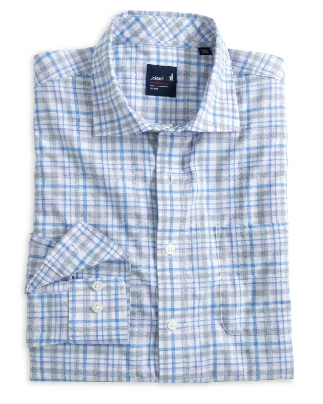 Johnnie-O Alzer Button Up Shirt Bohemian Men's Free