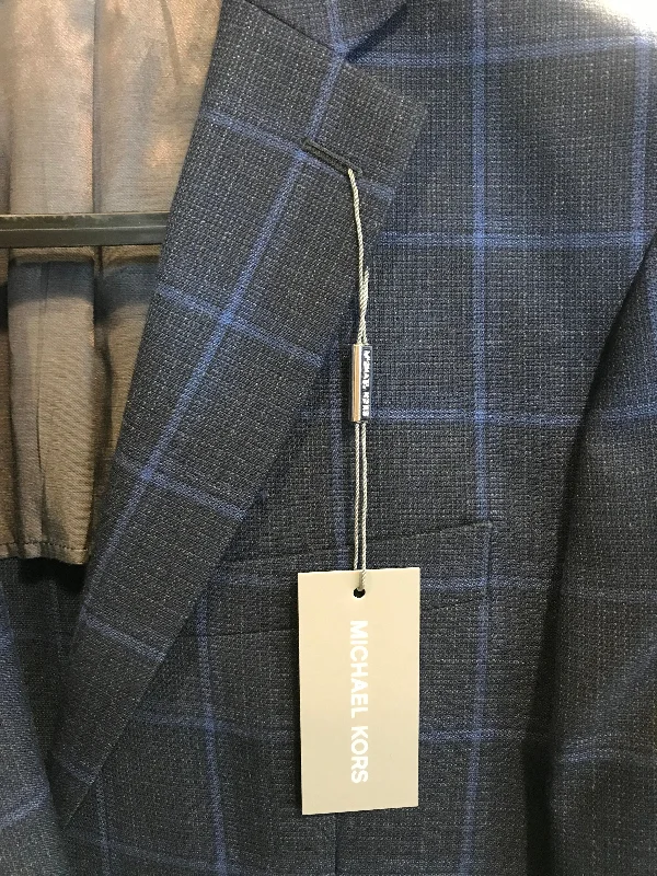 Michael Kors Blue/Tan Sport Coat Adventure