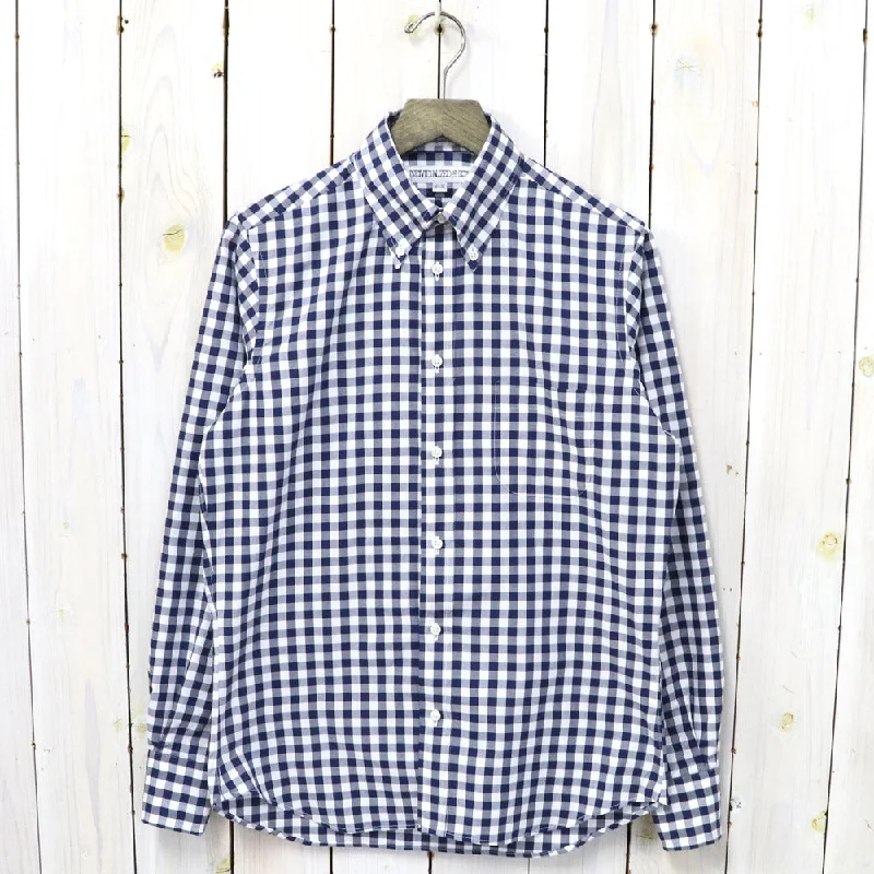 INDIVIDUALIZED SHIRTS『BIG GINGHAM CHECK-Limited』(NAVY) Athletic Men's Compression