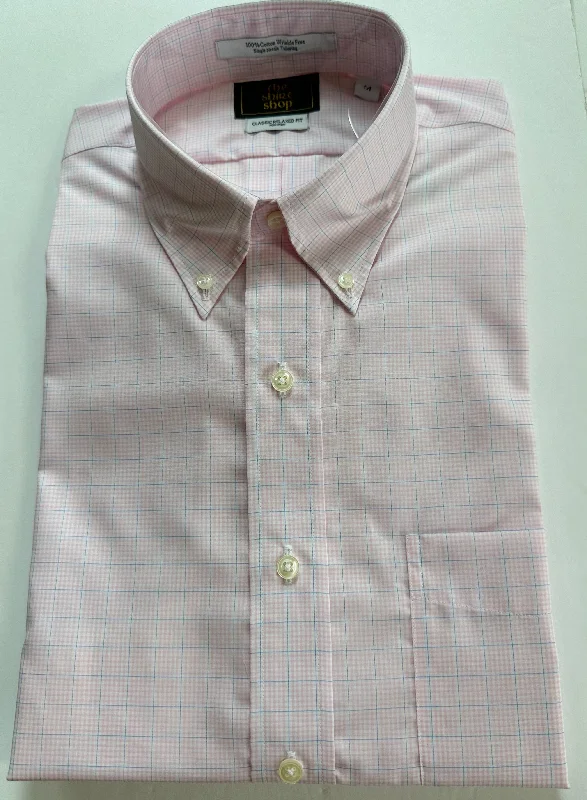 The Shirt Shop - The Collins Button Down Modern Men's Geometric