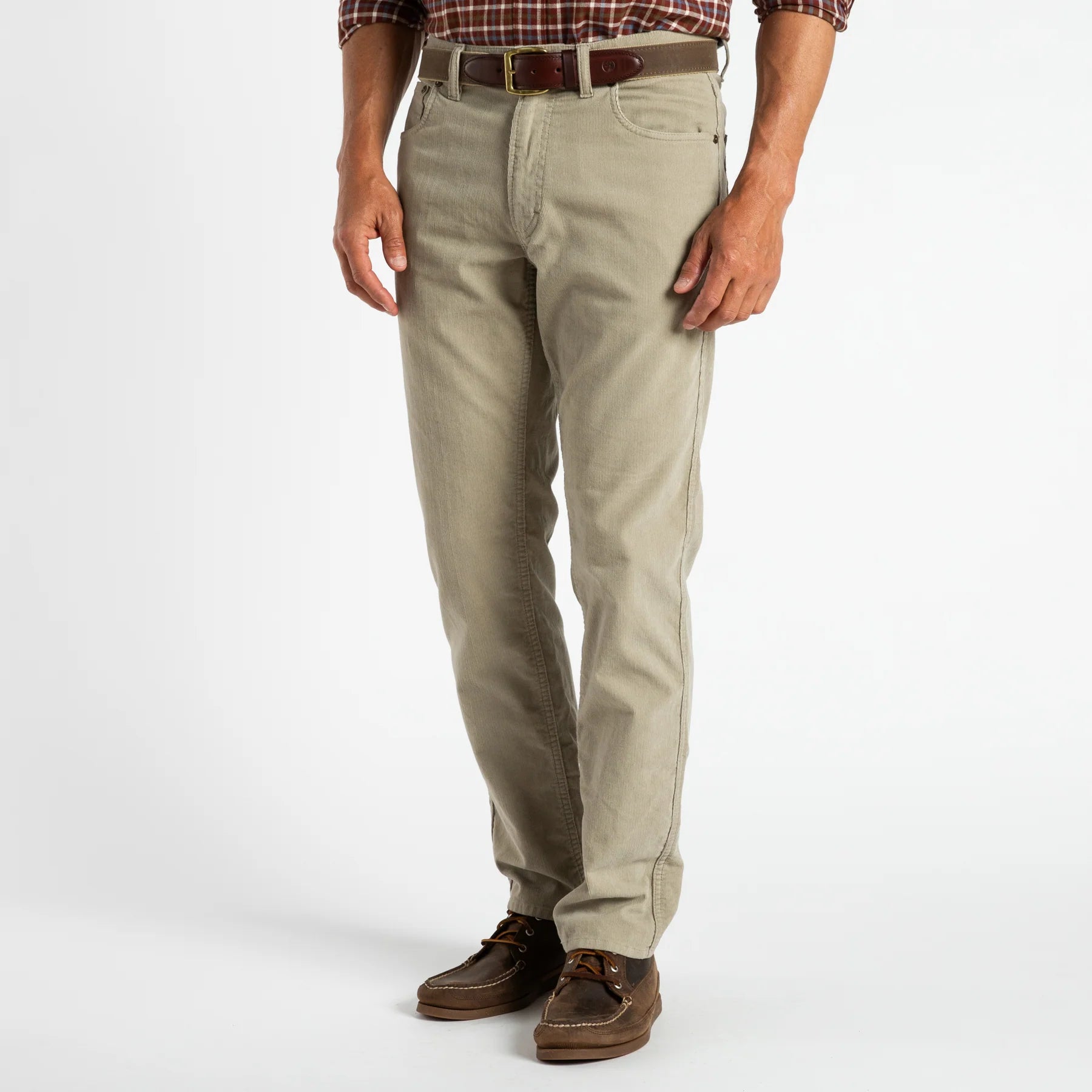 Duck Head Holston Corduroy Pant - Khaki Cclassic Men's Tweed