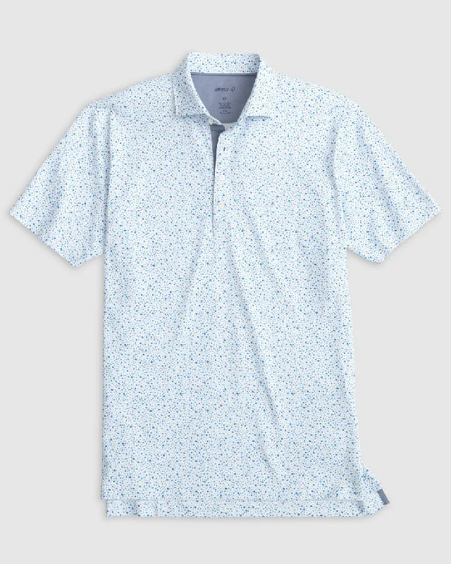 Johnnie-O Dotty Printed Polo Casual Men's Loose