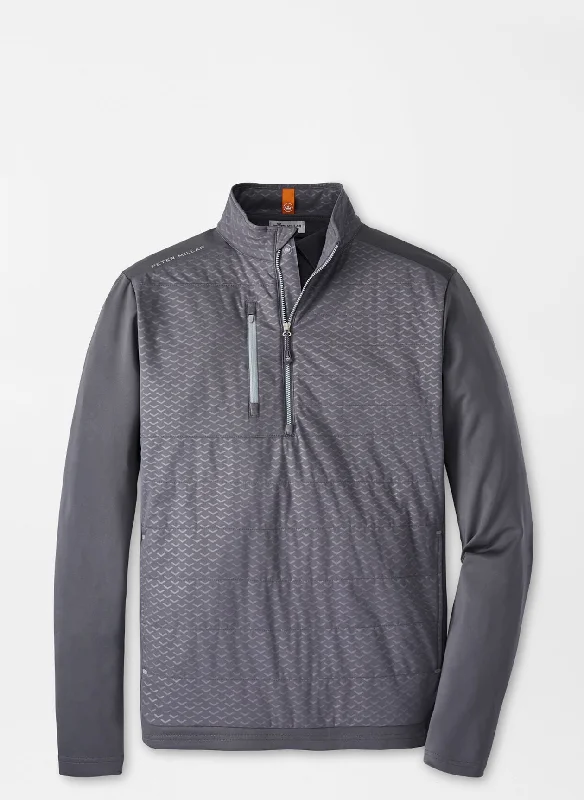 Peter Millar Weld Elite Arrow Emboss Hybrid Quarter Zip Business