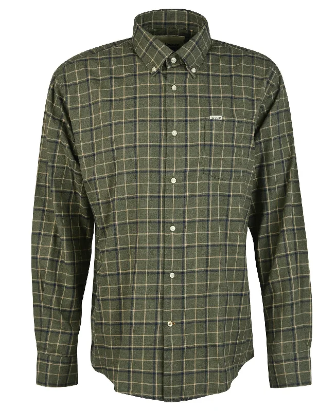 Barbour Pelton Regular Shirt Sleek Men's Metallic