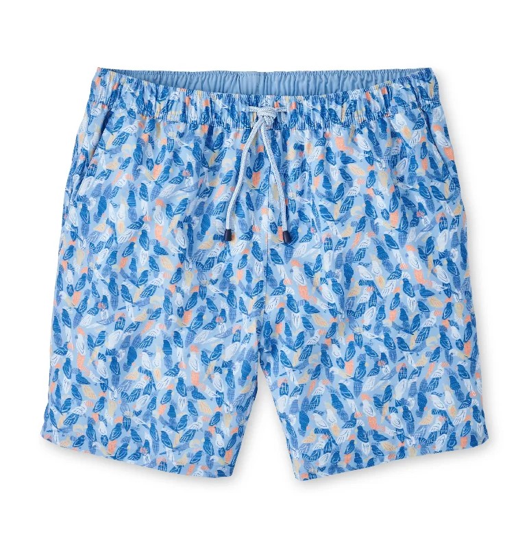 Peter Millar Parrot Talk Swim Trunk Dynamic Men's Moto