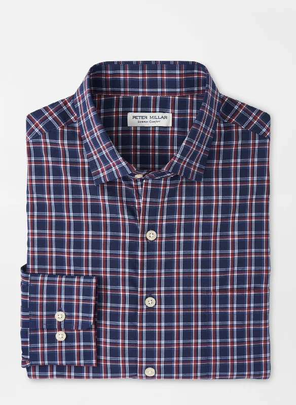 Peter Millar Sylvan Poplin Sport Shirt Artistic Men's Avant