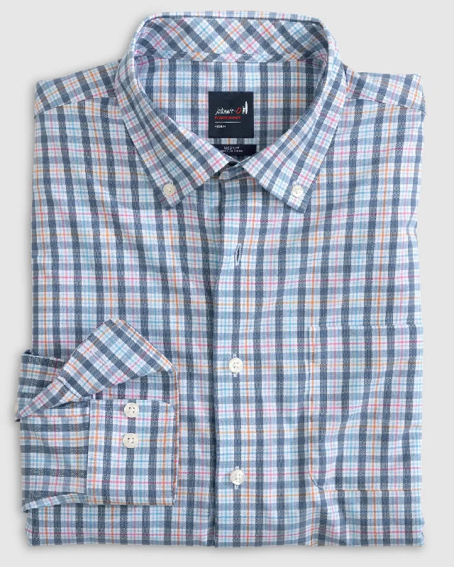 Johnnie-O Dells Button Up Shirt Refined Men's Hand