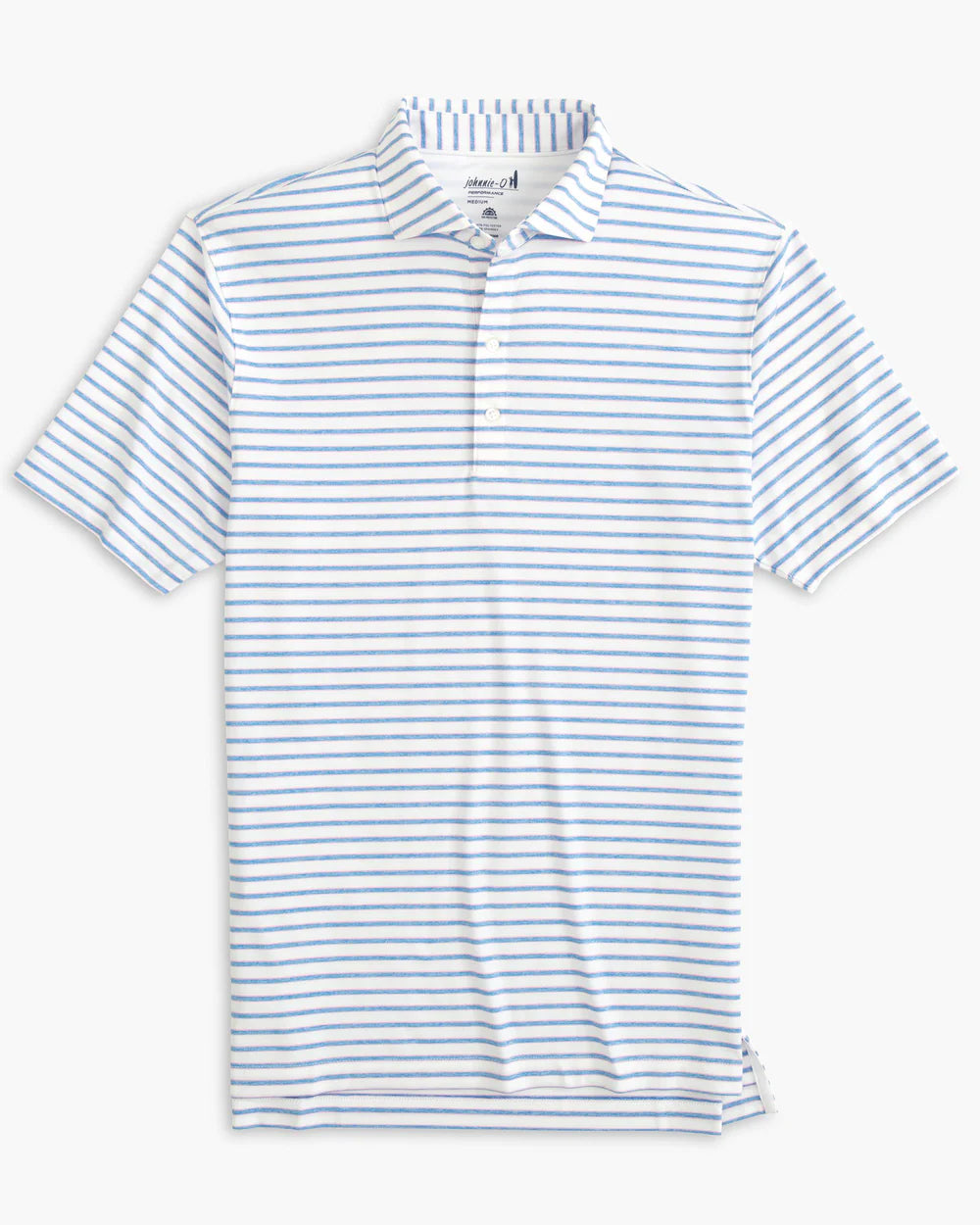 Johnnie-O Thorton Striped Polo Trendy Men's Scandinavian