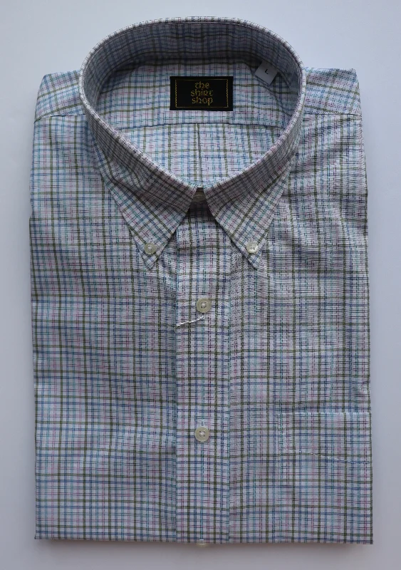 The Shirt Shop Wrinkle Free Button Down - Brad Monochromatic Office Style