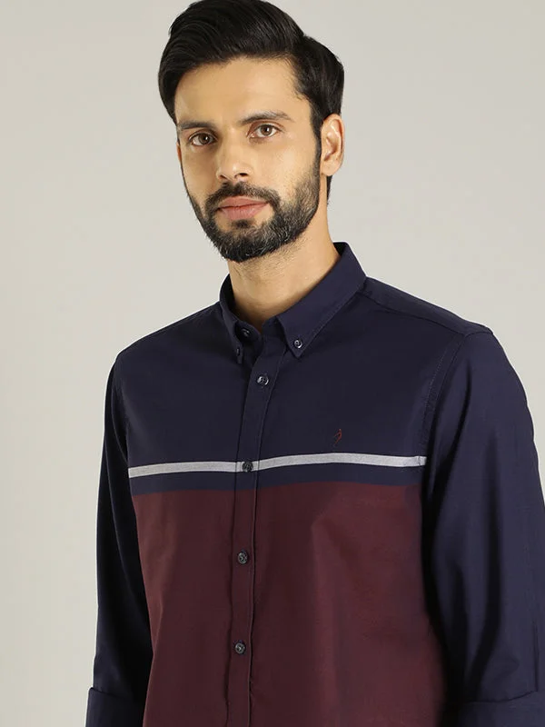 Men Striped Full Sleeve Cotton Shirt Adventure