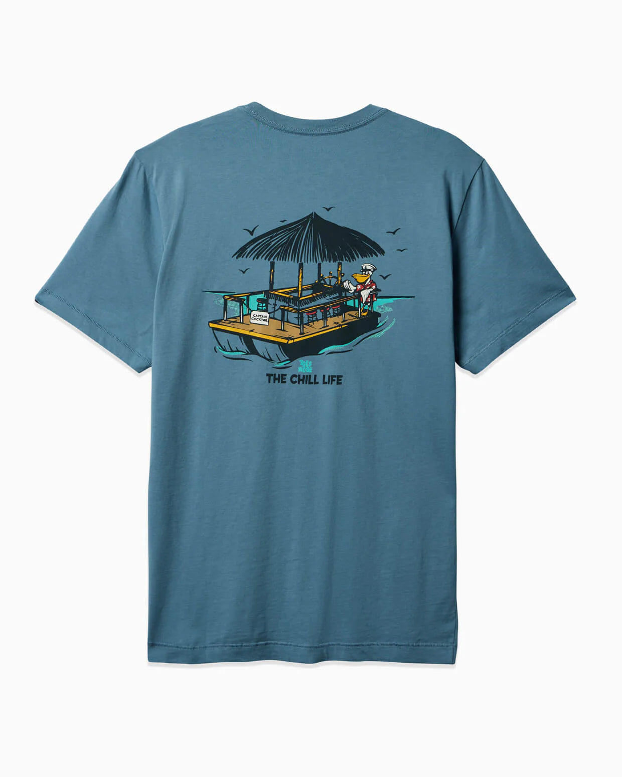 Toes on the Nose Ocean Chill Life T-Shirt Casual Men's Loose