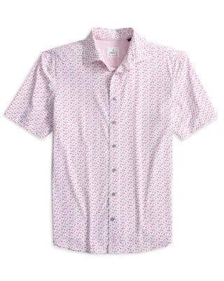 Johnnie-O Fritz SS Sport Shirt Practical Men's Quick