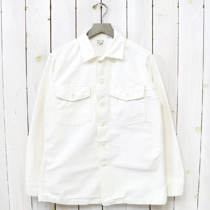 orSlow『US ARMY SHIRTS』(ECRU) Polished Men's Silk