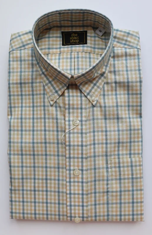 The Shirt Shop Wrinkle Free Button Down - Steve Sleek Men's Contemporary 