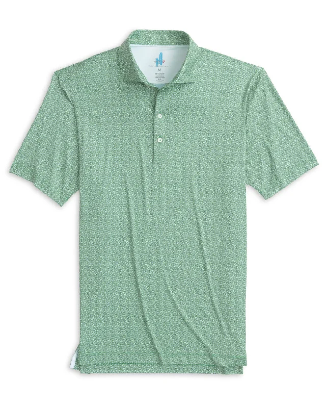 Johnnie-O Lucky Jersey Polo Vintage Men's 1970S Disco