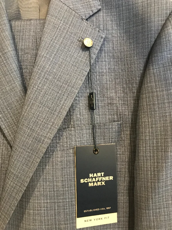 Hart Schaffner Marx Suit - Blue Fancy (Spring 24) Business