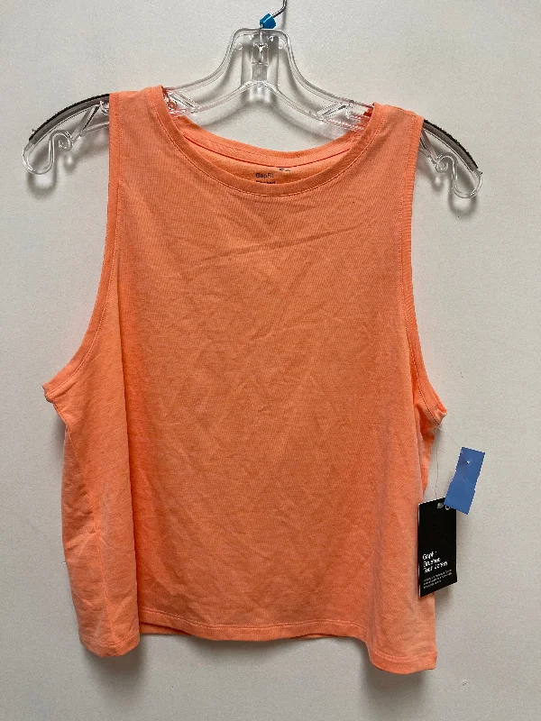 Athletic Tank Top By Gapfit In Orange, Size: S Relaxed Men's Australian 