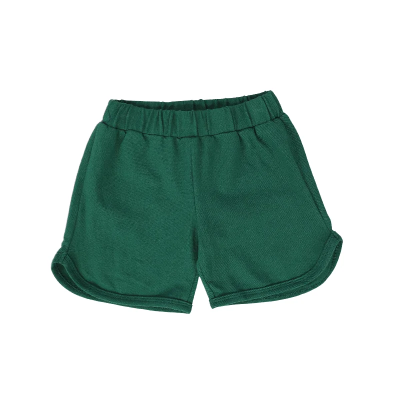 BACE COLLECTION GREEN PIQUE TRACK SHORTS [FINAL SALE] Gym