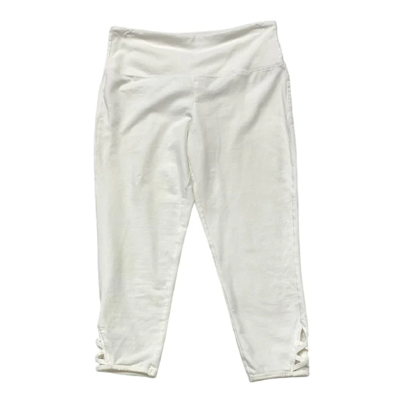 Pants Leggings By Style And Company In White, Size: M Elegant Men's Cashmere