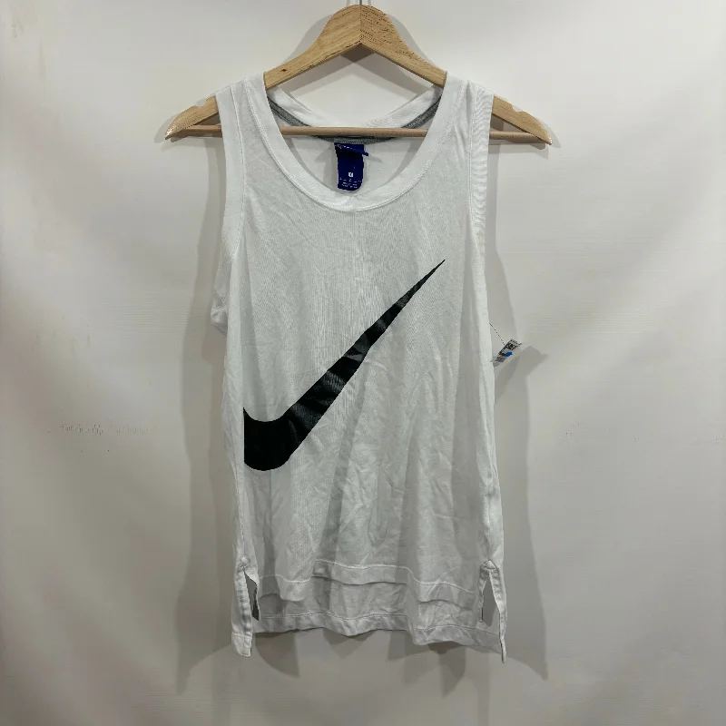 Athletic Tank Top By Nike In White, Size: S Bold Men's Animal