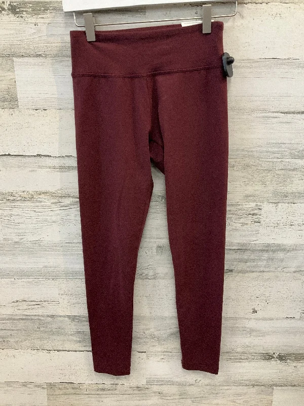 Pants Leggings By Clothes Mentor In Red, Size: S Modern Men's Geometric