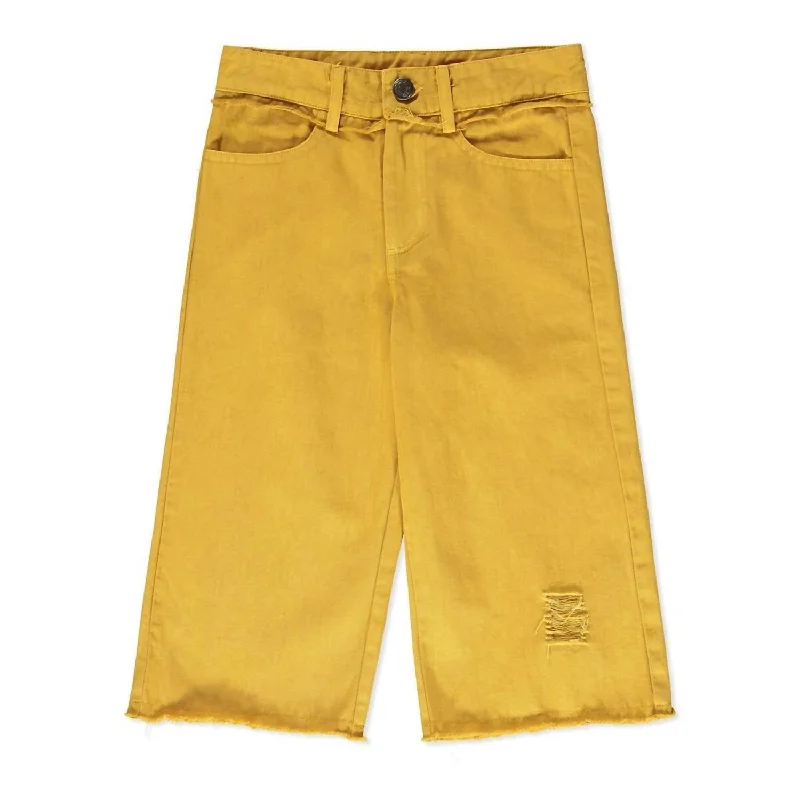 Girls Wide Leg Jeans In Mustard Relaxed Men's Australian 