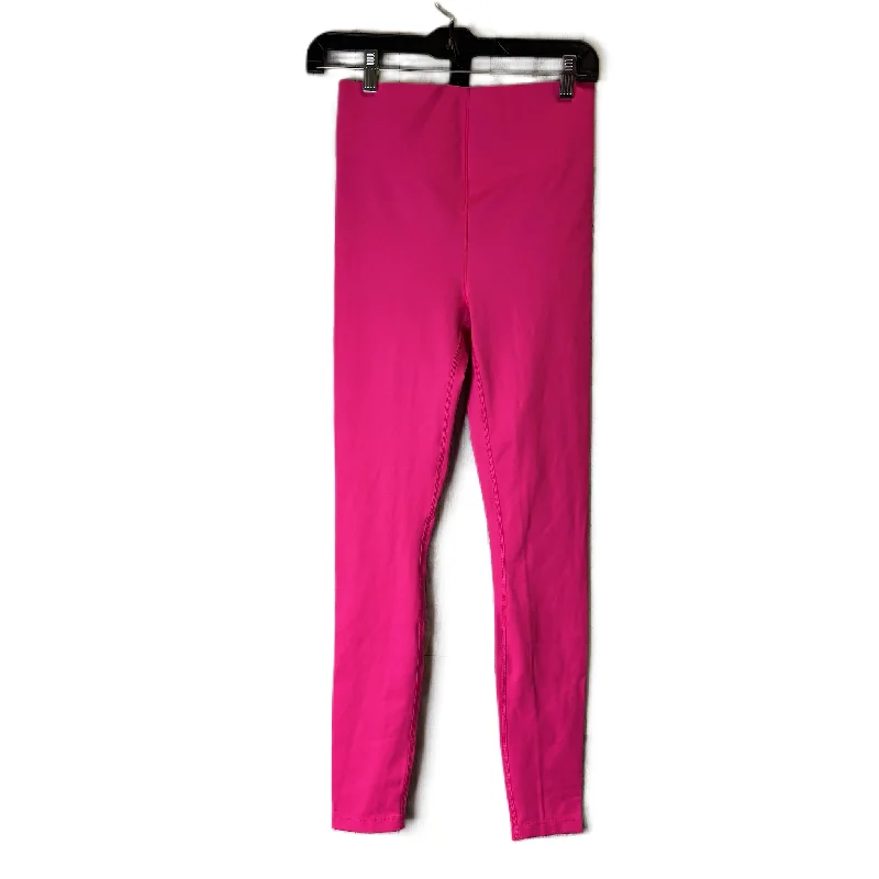 Athletic Leggings By Cmc In Pink, Size: 8 Polished Men's Satin