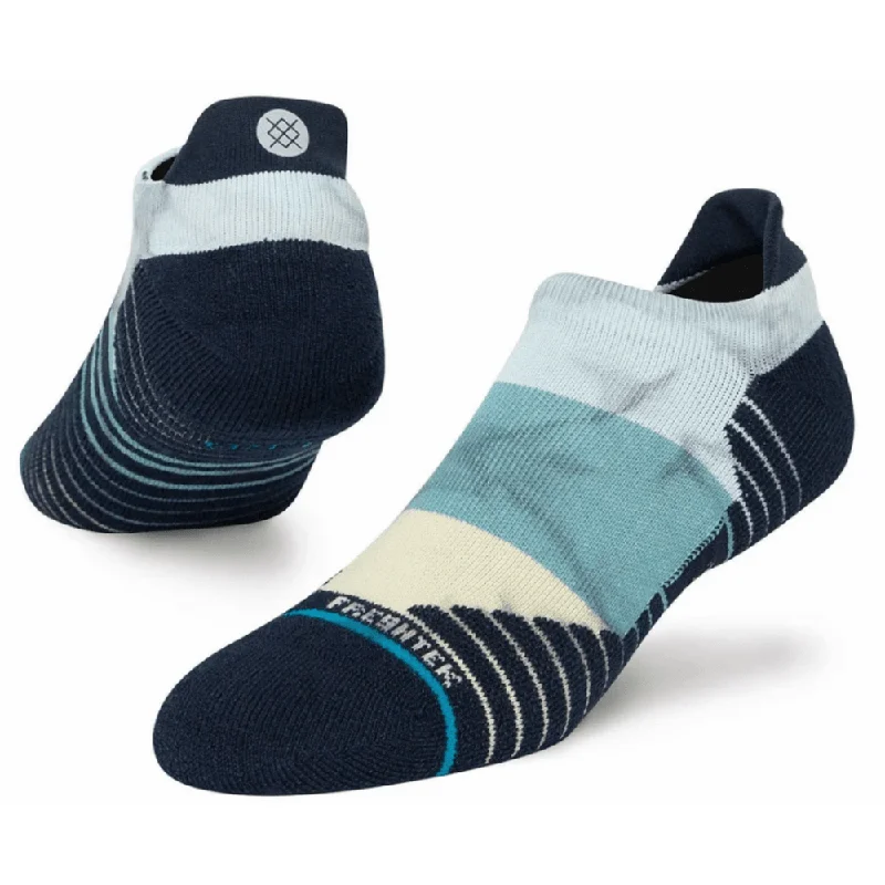 Stance Performance Tundra Tab Running Socks - Navy Unique Men's Upcycled