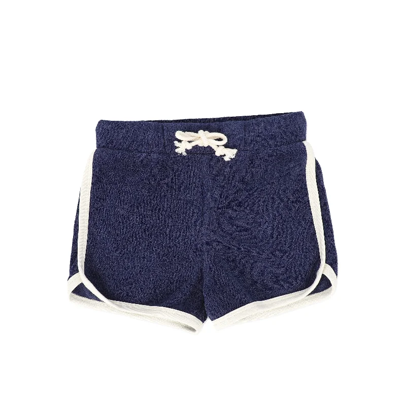 BAMBOO NAVY TRIM TERRY SHORTS Hip Men's Urban