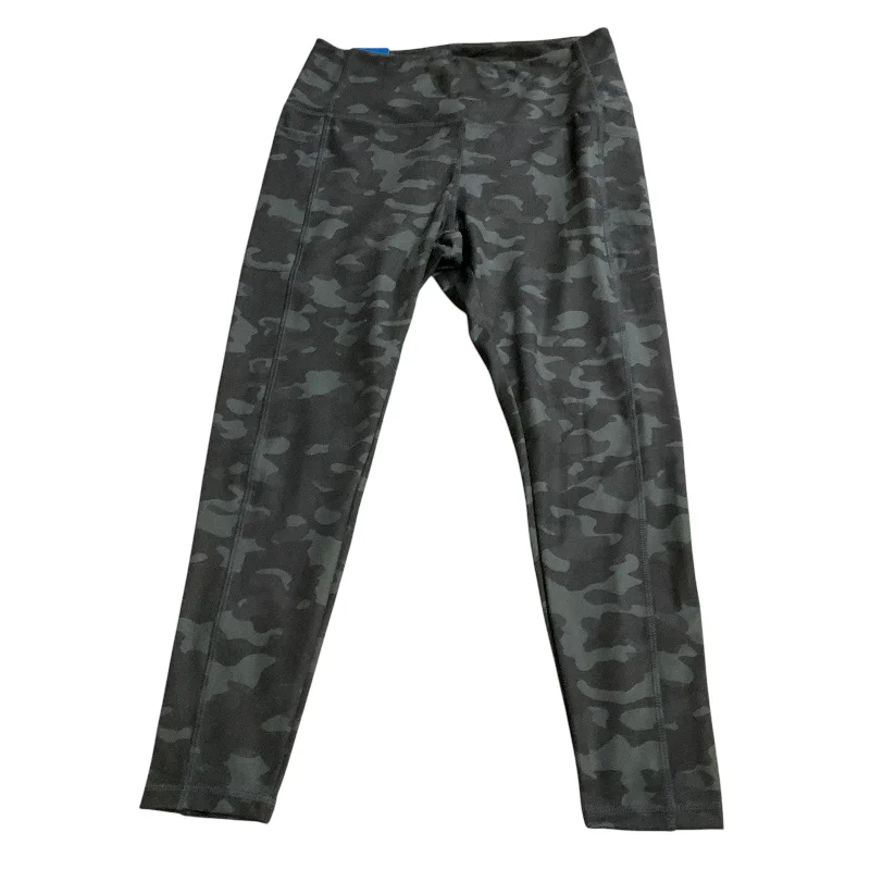 Athletic Leggings By Danskin In Camouflage Print, Size: L Trendy Men's Scandinavian