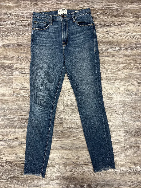 Blue Denim Jeans Designer Frame, Size 2 Street