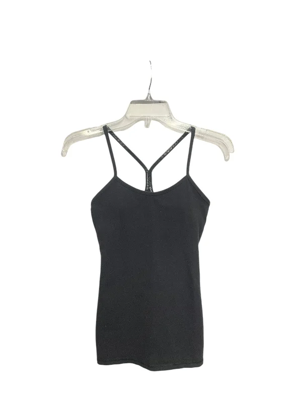 Athletic Tank Top By Lululemon In Black, Size: 4 Vacation