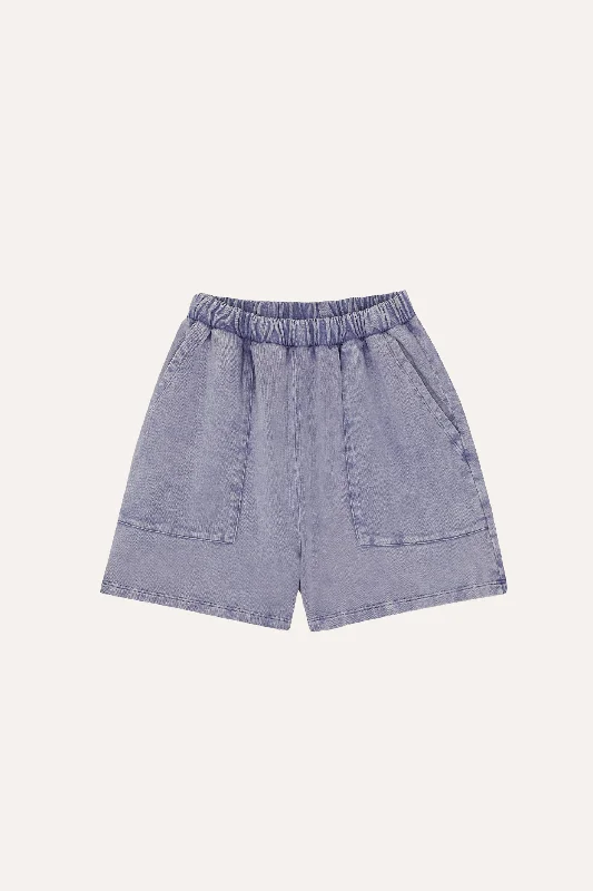 THE CAMPAMENTO LAVENDER WASH SHORTS [FINAL SALE] Organic