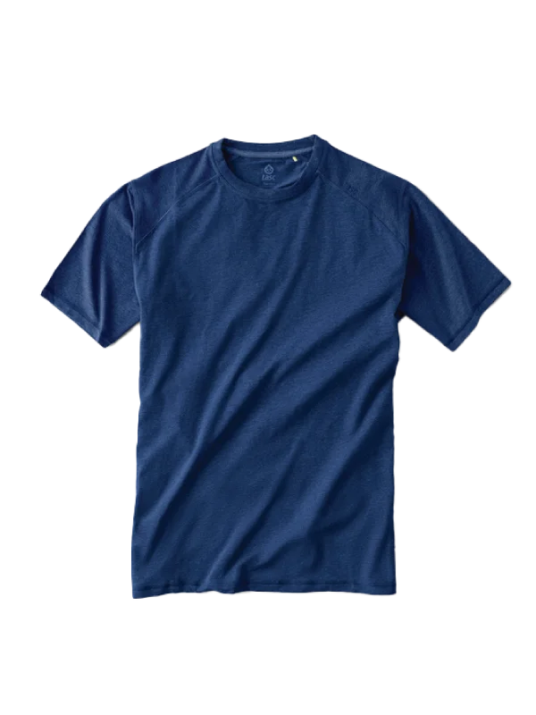 Tasc Carrollton T-Shirt - Classic Navy Heather Stylish Men's Neon