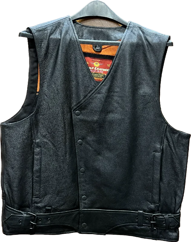 Men's Vest The Veteran Black Practical Men's Quick