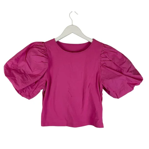 Top Short Sleeve By A New Day In Pink, Size: S Modern Men's Tech