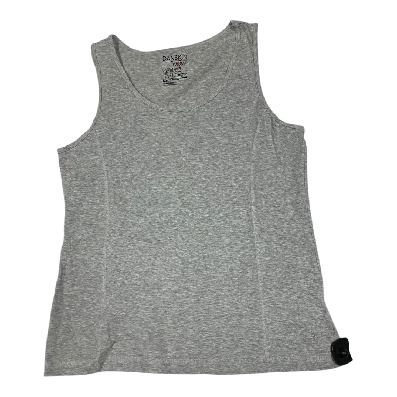 Athletic Tank Top By Danskin In Grey, Size: Xxl Artistic Men's Hand