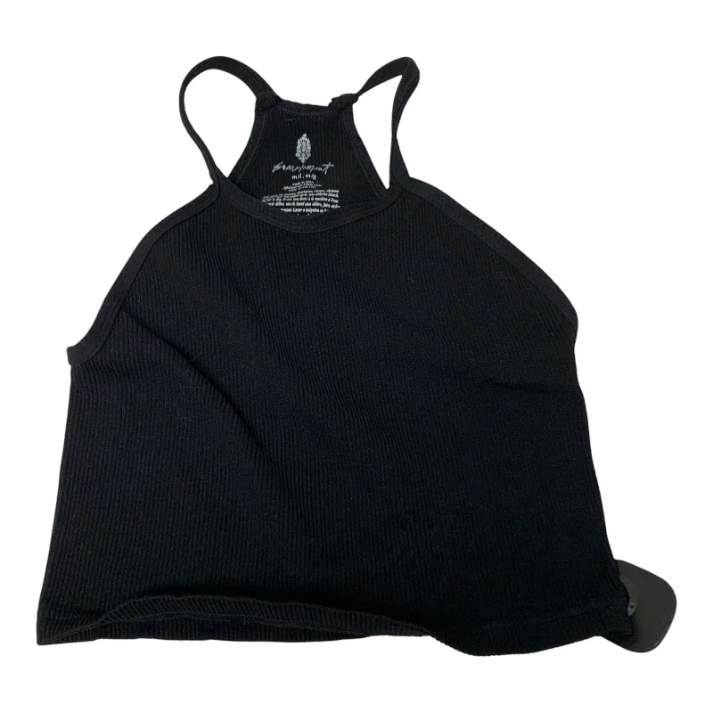 Athletic Tank Top By Free People In Black, Size: M Refined Men's Hand