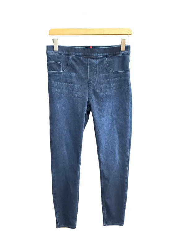 Blue Denim Pants Leggings Spanx, Size M Trendy Men's Bucket