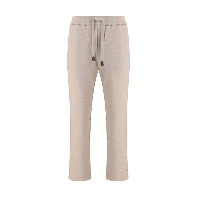 Brioni Mélange Men's Sweatpants Refined Men's European