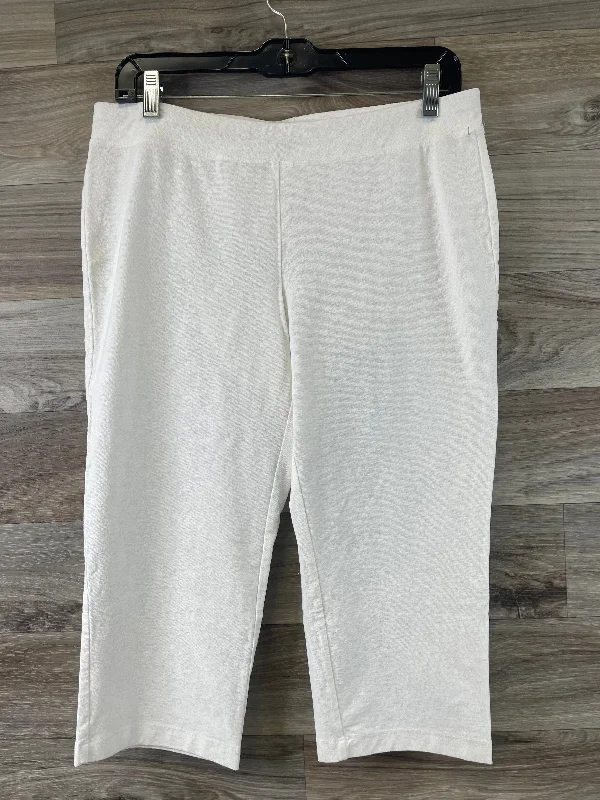 White Pants Leggings Eileen Fisher, Size Petite  M Tough Men's Military