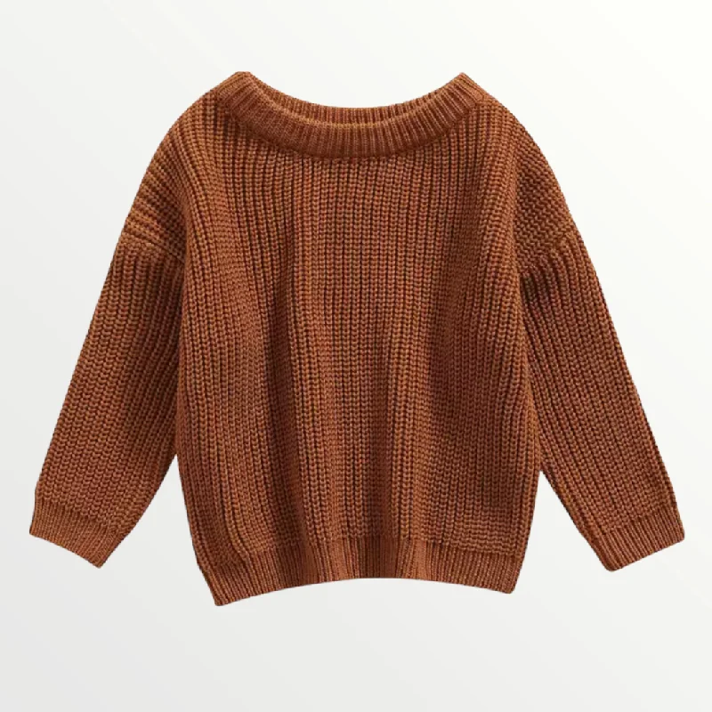 Willow Knit Sweater - Rust Sharp Men's Italian