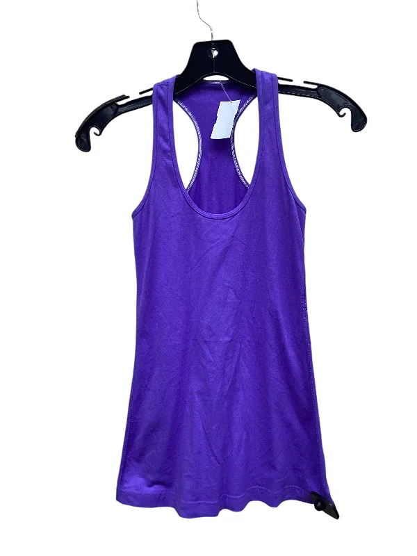 Athletic Tank Top By Lululemon In Purple Sophisticated Men's 