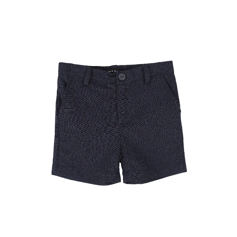 BAMBOO NAVY SHORTS Sophisticated Men's 